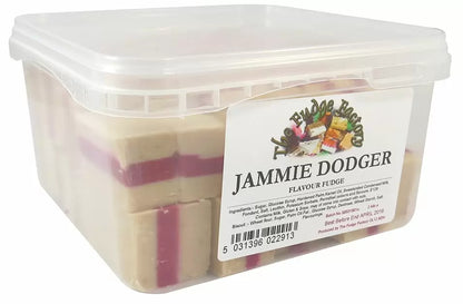 Jammie Dodger Fudge